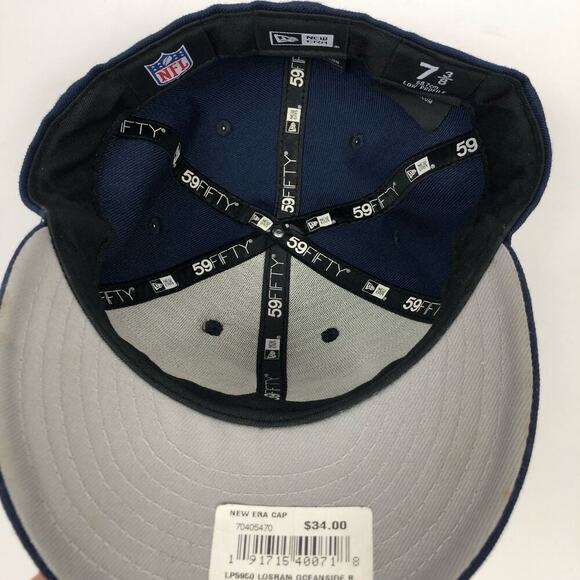 Los Angeles LA Rams NFL New Era Cap Hat 7 1/8 NWT - Picture 5 of 10